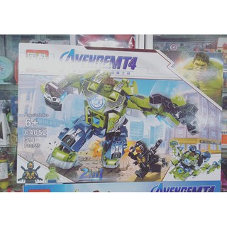 Lego lắp ráp xep hinh iron man super hero 64052 voi 314 khoi