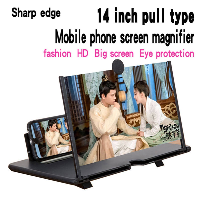 Kính Lúp Phóng Đại Màn Hình Điện Thoại 14 '' 3d