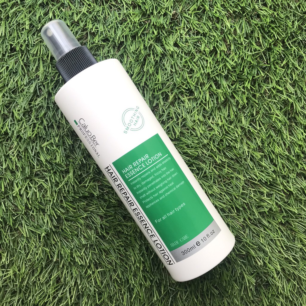 Xịt dưỡng đạm phục hồi tóc hư tổn Caluo.Ber Hair Repair Essence Lotion 300ml *NEW*