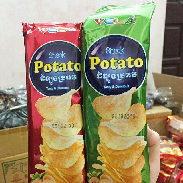 Bim bim khoai tây chiên potato