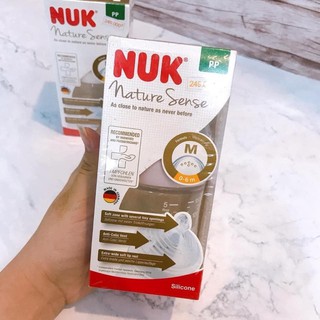 Bình sữa NuK PP NATURE SENSE