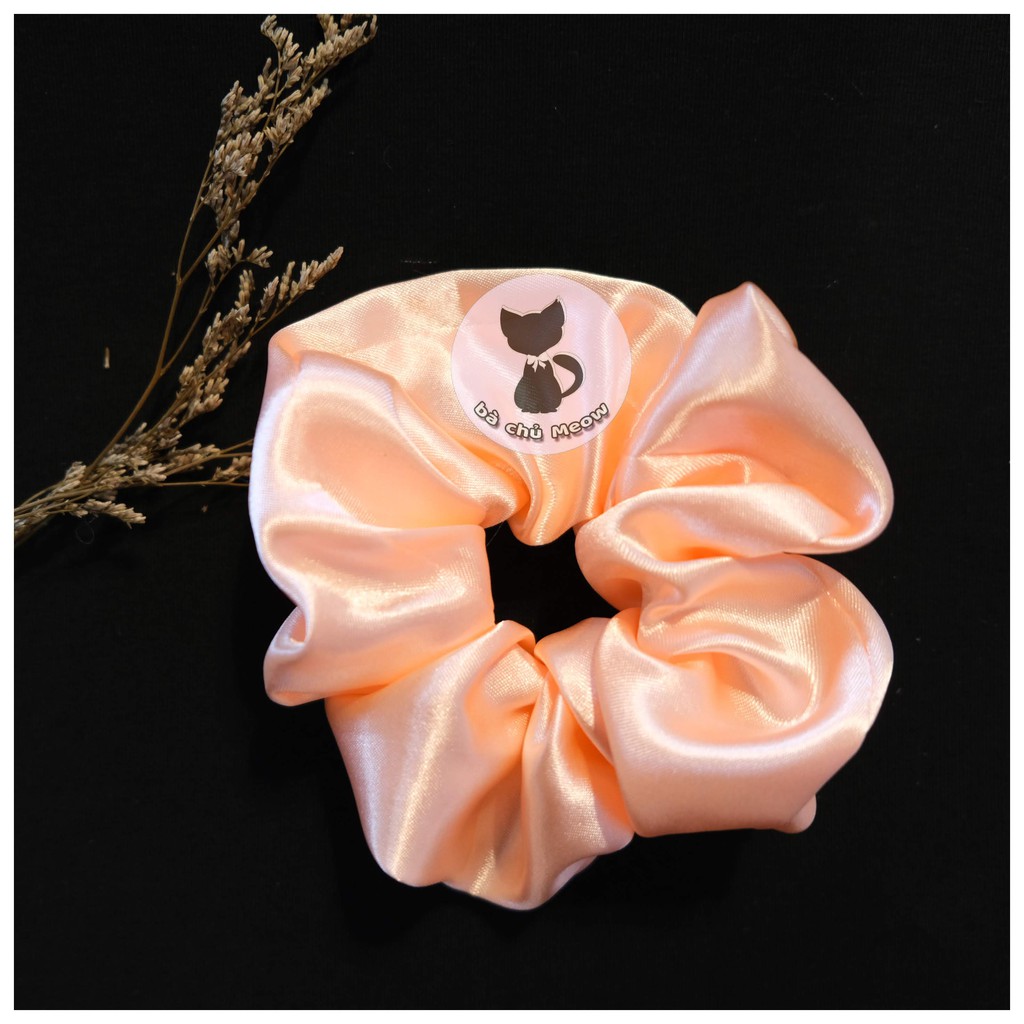 Dây cột tóc - Đồ cột tóc phong cách Vintage - Scrunchies dễ thương