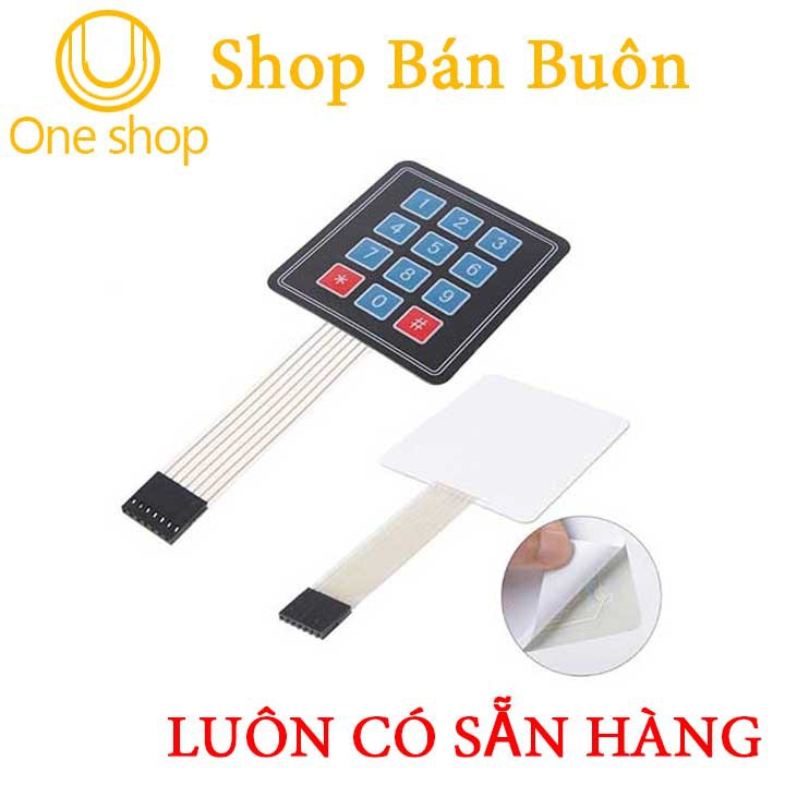 Bàn Phím Ma Trận 3x4