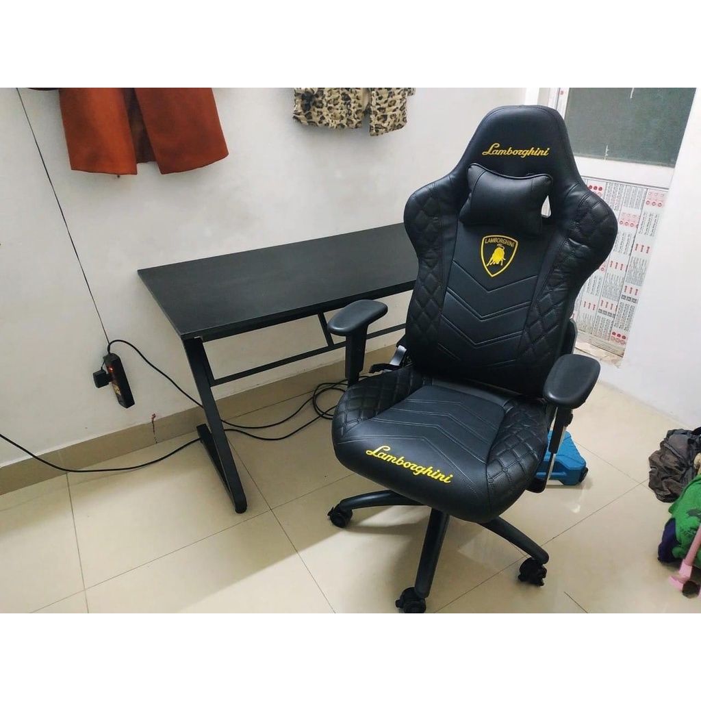 Ghế Gaming Lamborghini  Ngả Lưng, Có Tựa Đầu bảo hành 24 tháng