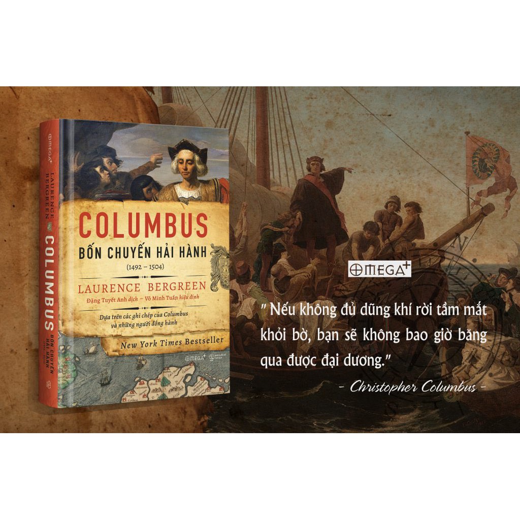 (Sách Thật) Columbus: Bốn Chuyến Hải Hành (1492-1504) | BigBuy360 - bigbuy360.vn