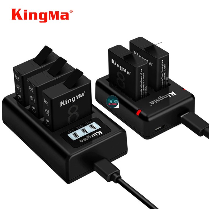 Pin GOPRO HERO 8 KINGMA - Nhận full pin