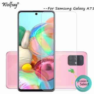 2 Kính cường lực 9H bảo vệ màn hình cho Samsung Galaxy A71