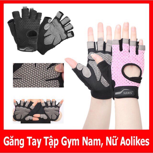 Găng Tay Tập GYM nam nữ cao cấp AL113