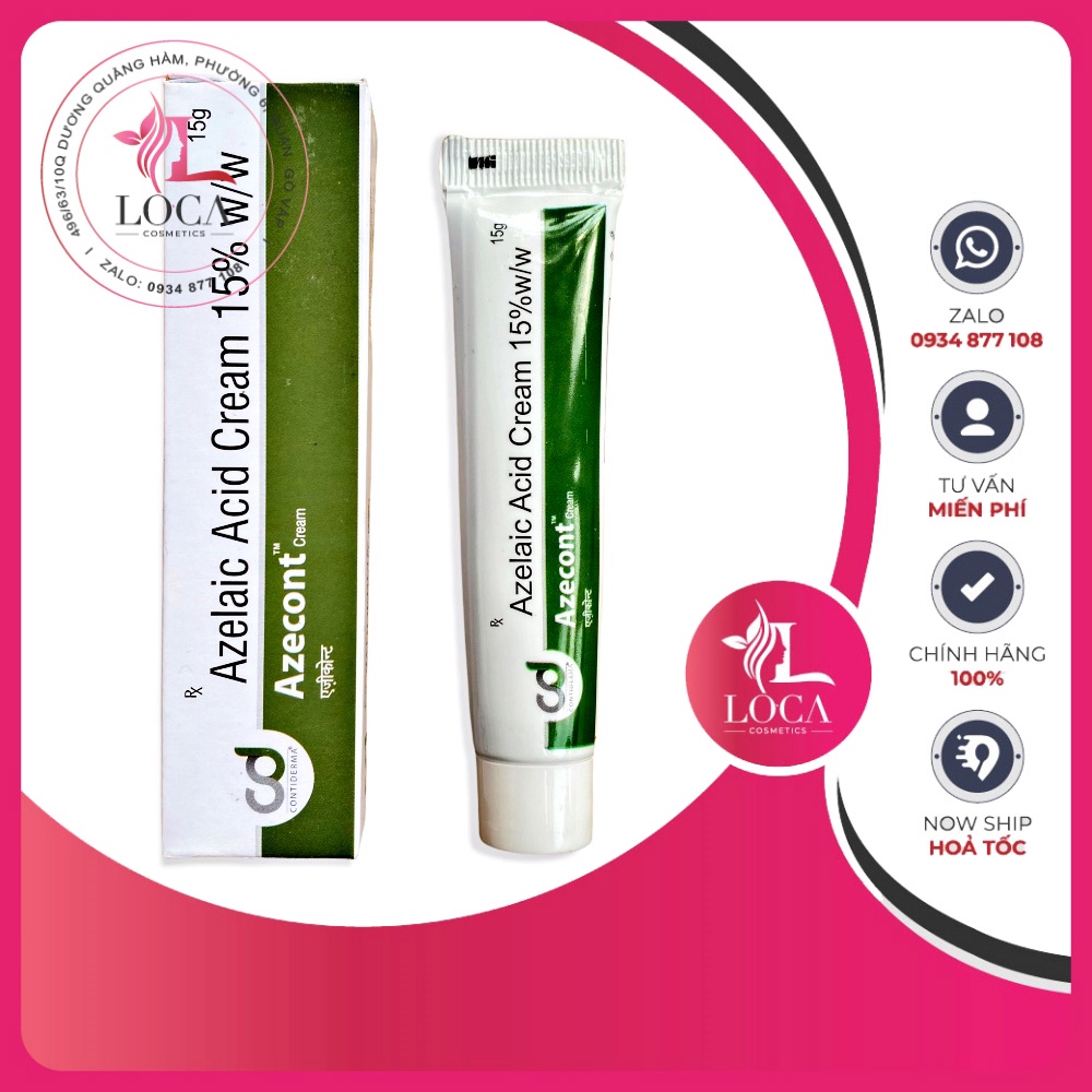 [SẴN] SKINOREN Cream 30g kem giảm mụn thâm nám azelaic acid 20%