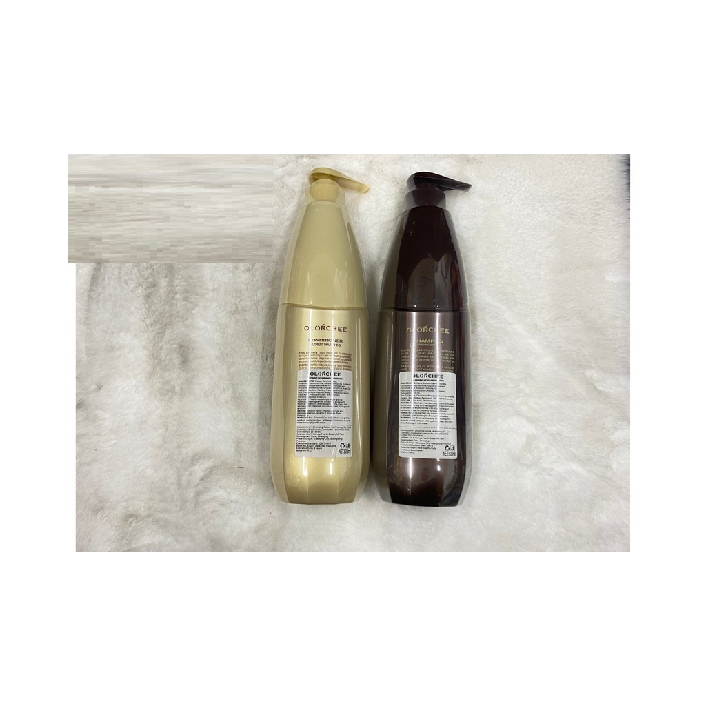 Cặp gội xả Olorchee 800ml siêu mềm mượt, phục hồi tóc hư tổn