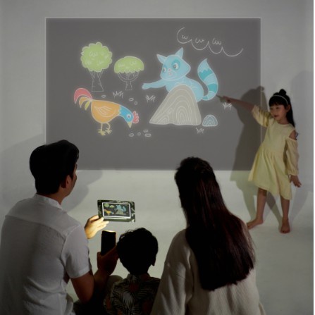 Sách chiếu bóng gồm 5 truyện ngụ ngôn đặc sắc - Sách chiếu phim 3D diệu kì cho bé