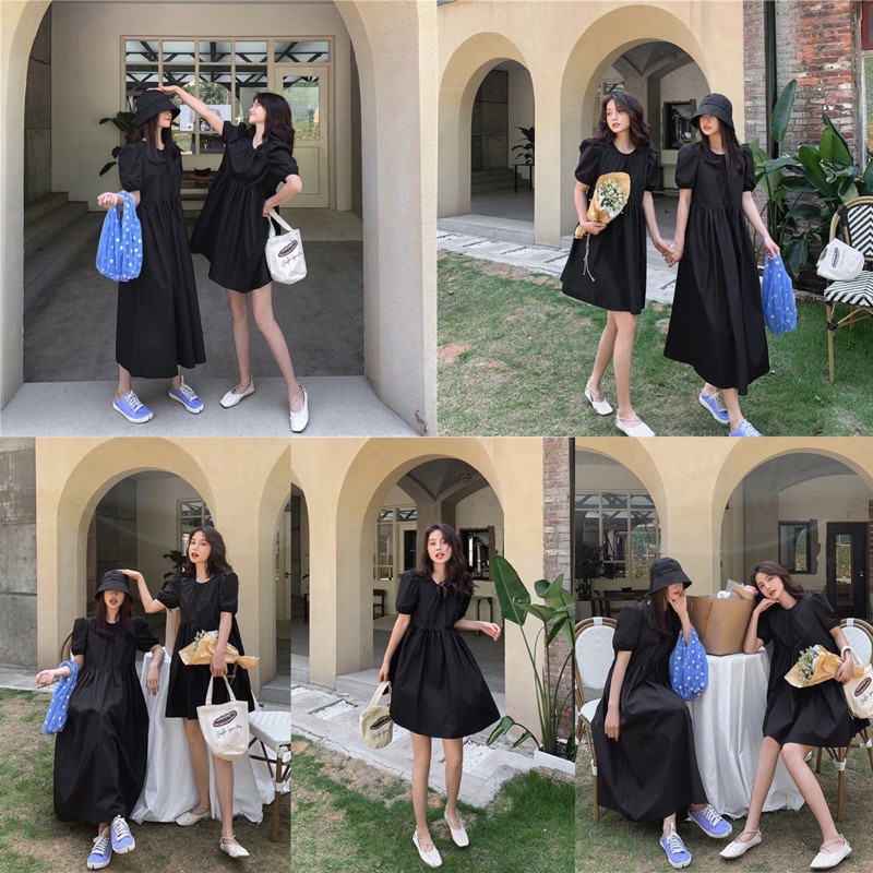 Đầm baby doll xinh style Hàn | BigBuy360 - bigbuy360.vn