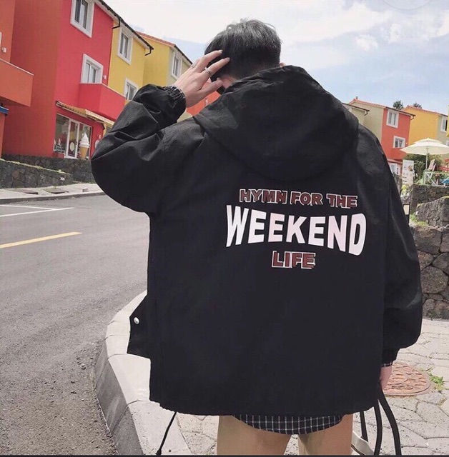 ÁO KHOÁC dù unisex nam nữ WEEKING 2 màu