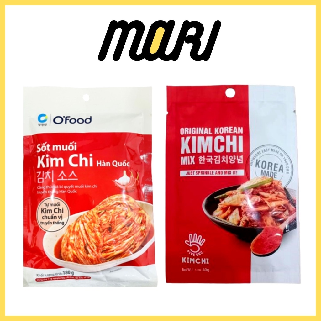 Sốt muối kim chi Hàn Quốc Ofood 180g - Sốt làm kim chi - Gia vị muối kim chi