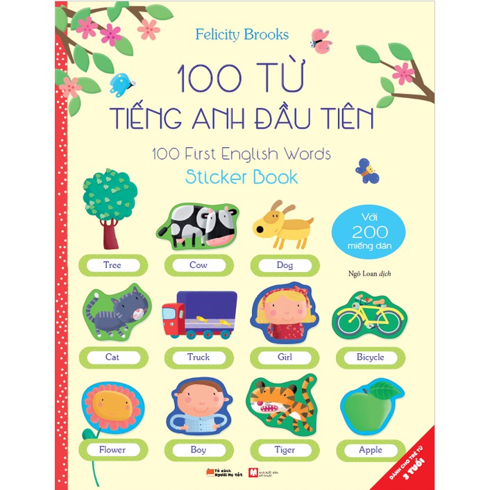 Sách - 100 từ Tiếng Anh đầu tiên - 100 first English