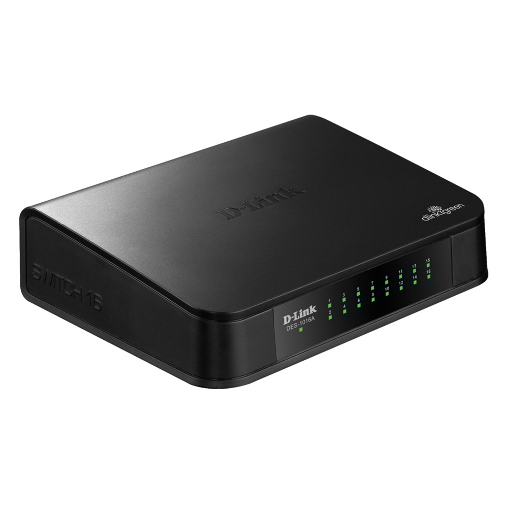 Bộ Chia Mạng 16 Cổng D-Link DES-1016A 10/100 Mbps - Switch 16 Port Hàng Chính Hãng