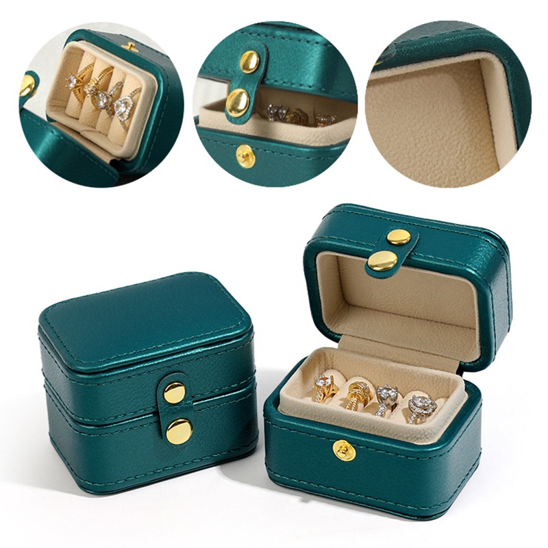 Hộp Đựng Trang Sức Bằng Da PU Sang Trọng