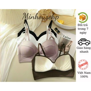 Áo bra 2 dây nâng ngực croptop tập gym yoga
