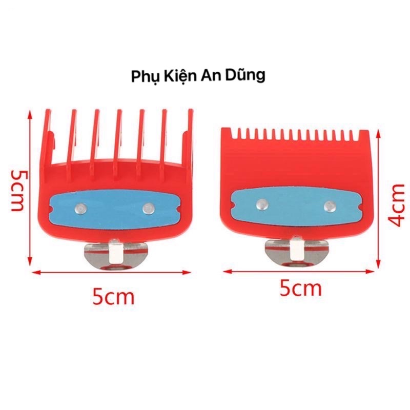 Bộ Cữ Gá Thép 1,5mm &amp; 4,5mm (Màu Đỏ)