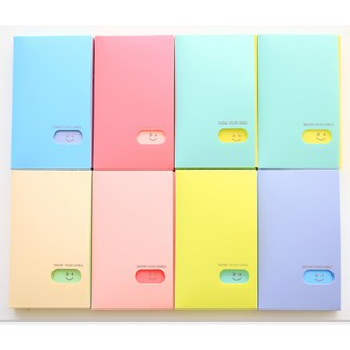 Album đựng lomo ảnh in mini card nhiều mẫu màu sắc Ngăn đựng thẻ ảnh kích thước 6*9cm