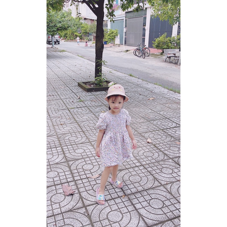 Mũ rộng vành mầm cây siêu yêu cho bé(1-4 tuổi)