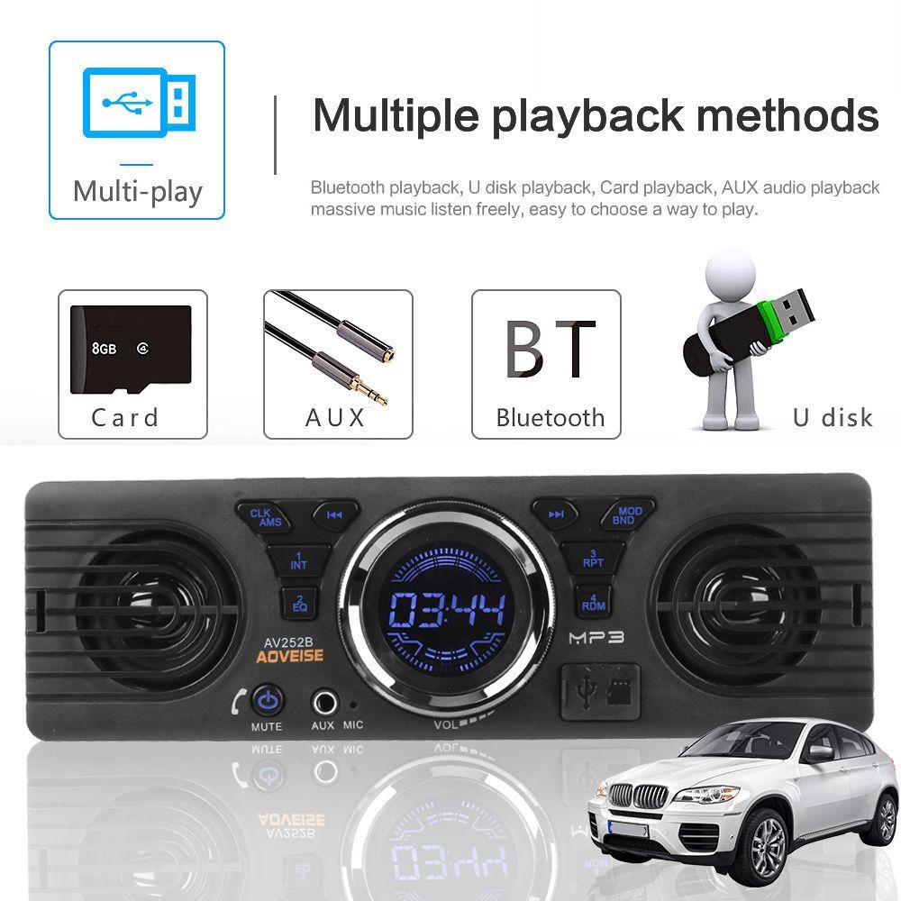 Máy Nghe Nhạc MP3 Âm Thanh Nổi Rảnh Tay Cho Xe Hơi