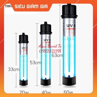 Đèn uv coco diệt tảo, diệt khuẩn hồ cá koi