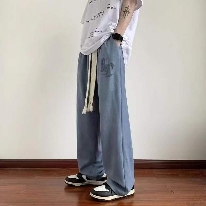 Quần Dài Ống Đứng Lưng Thun Co Giãn Phong Cách Hàn Quốc Thời Trang Chất Lượng Cao size M-3XL Cho Nam