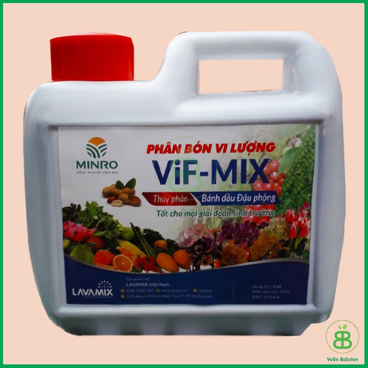 Phân Bánh Dầu Đậu Phộng Dạng Lỏng - Lavamix 1000ml