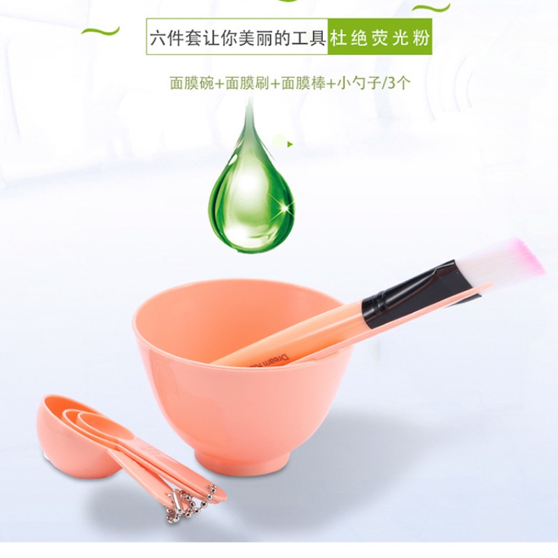 [Hàng mới về] Bộ 6 món bát và cọ phết mặt nạ đa năng tiện lợi DIY