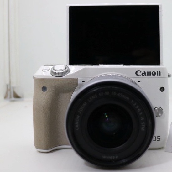 Bộ máy ảnh Canon EOS M3 Kit 15-45mm IS STM mới 95%