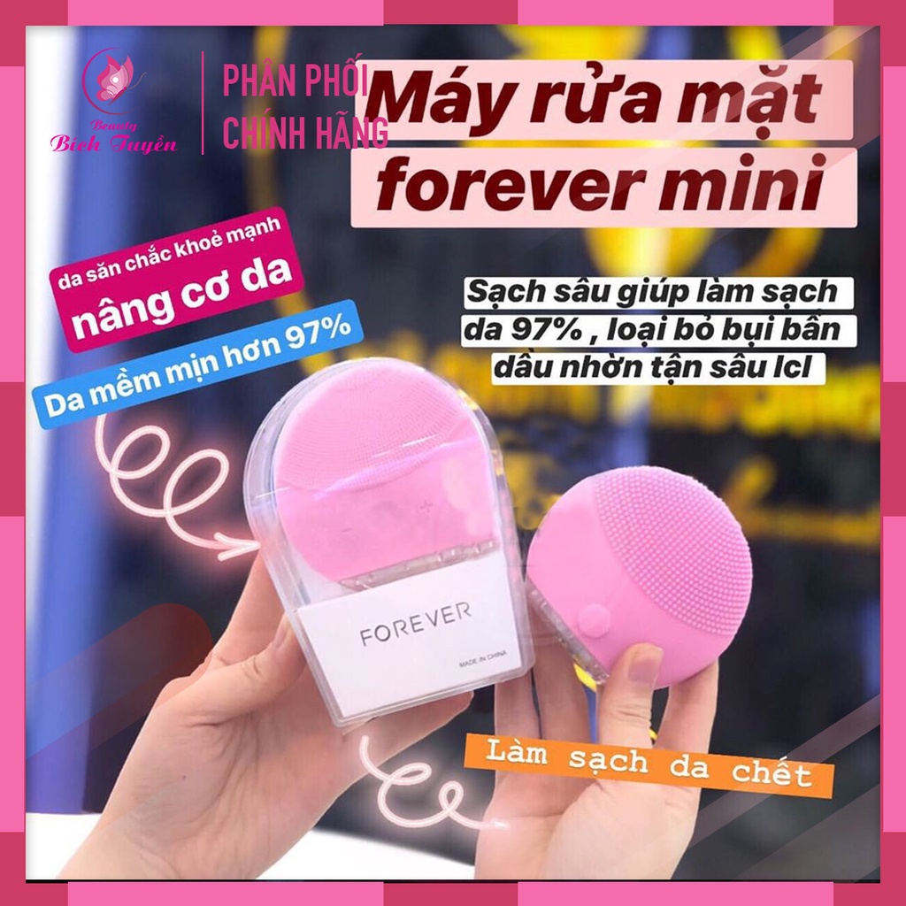 Máy Rửa Mặt FOREVER Hàng Nội Địa Trung 5 màu