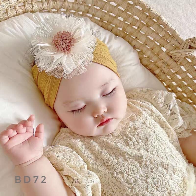 Băng đô hoa dễ thương cho bé gái BD72