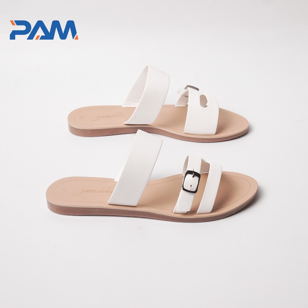 DÉP ĐẾ BỆT HAI QUAI NGANG THỜI TRANG PAMSHOES DBL09 (Size 36-39)