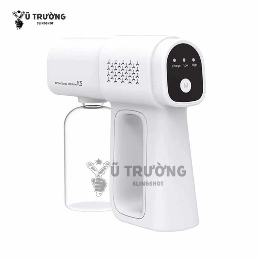 Máy xịt khuẩn K5 PRO 8 tia, Máy khử khuẩn nano phun cồn diệt khuẩn, tiết kiệm an toàn,  tiết kiệm an toàn, SIÊU SALE