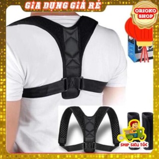 Đai chống gù lưng nam nữ Posture corrector [Tặng kèm 2 tấm trợ lực]