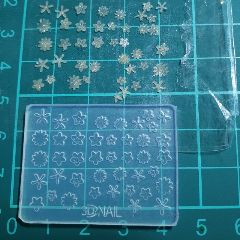 Khuôn silicon  hoa nhí 3D NAIL bé xíu 🌼🌸🌼🌺🌺🏵