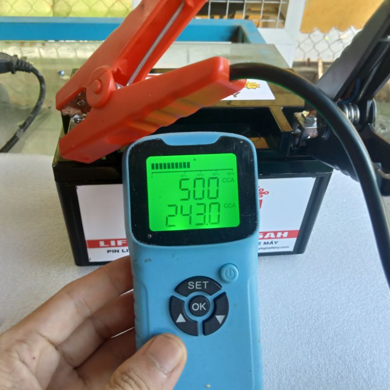 Ắc quy lithium 12.8v 15ah khơi đông xe phân khối lơn 1500cc trở xuống
