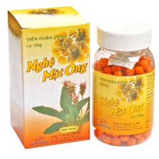 Viên uống nghệ mật ong hộp 100g