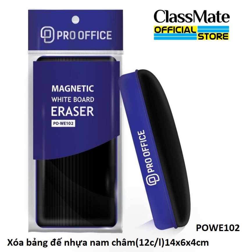 Xóa / lau bảng nam châm Pro Office WE101 /WE102 /WE103 – Deli 7837 – vpp Diệp Lạc (sỉ/lẻ)