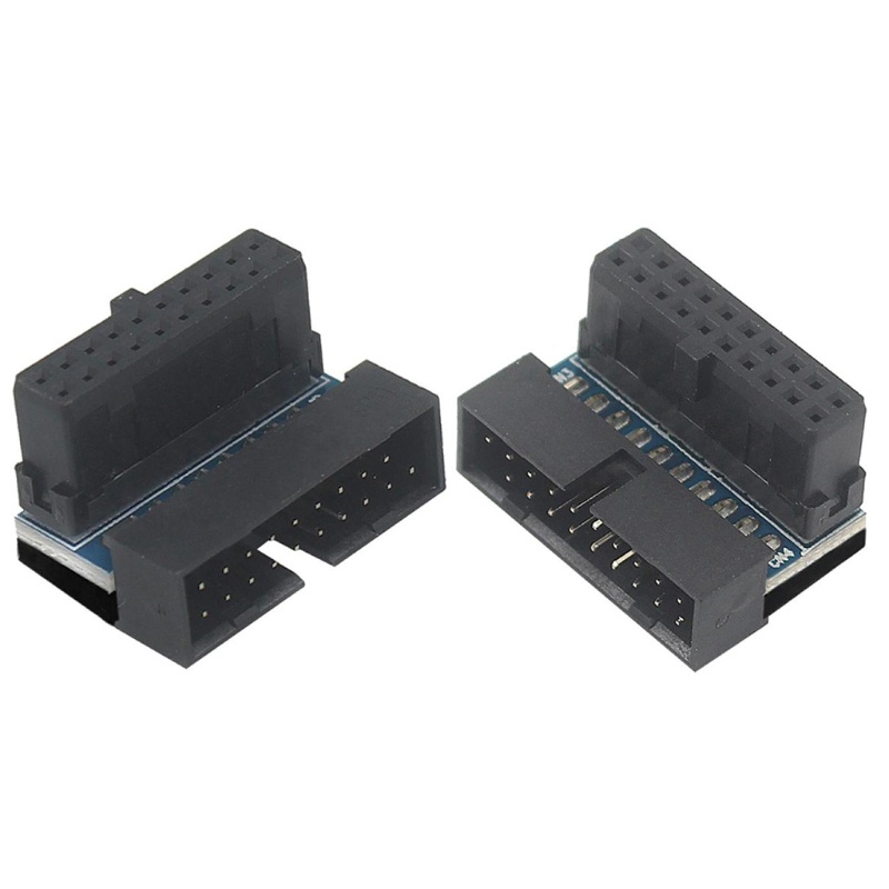 Giá Đỡ Pin Usb3.0 19pin / 20pin Xoay 90 Độ 19pin / 20pin Chuyên Dụng° Phụ Kiện Chuyên Dụng Cho Bo Mạch Chủ