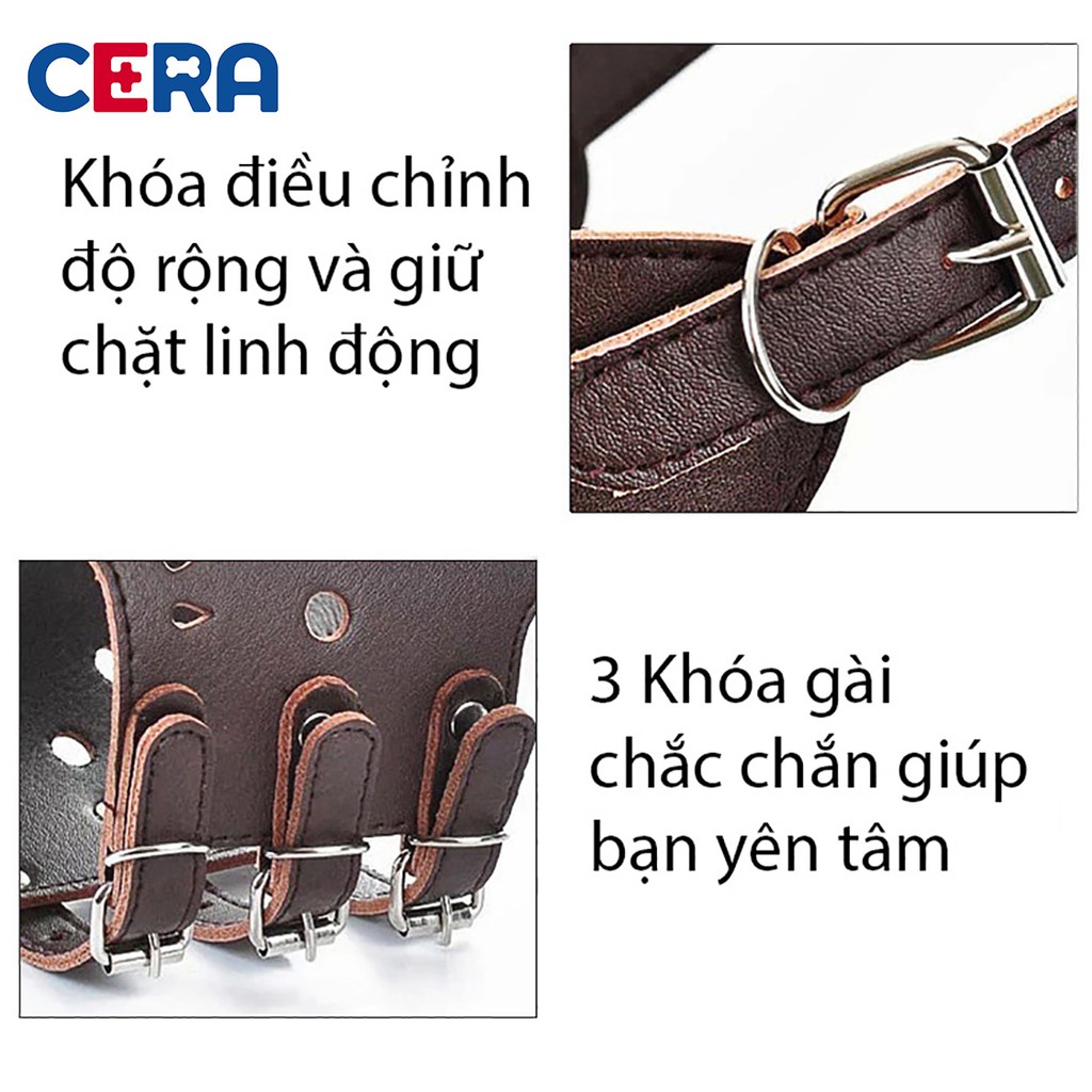 Rọ Mõm Da Siêu Chắc Cho Chó - Rọ Mõm 002