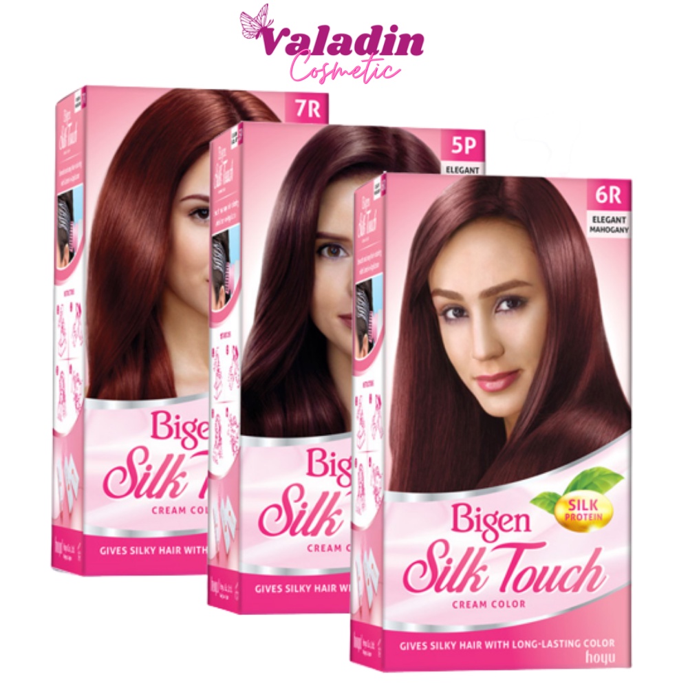 Hộp thuốc nhuộm BIGEN Silk Touch Cream Color - Thuốc nhuộm tóc phủ bạc