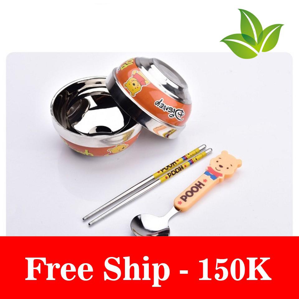 Freeship Combo 2 chén và muỗng