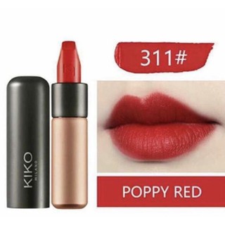 Son KiKo Velvet Passion Matte 311 đỏ tươi. HÀNG CHÍNH HÃNG 100%