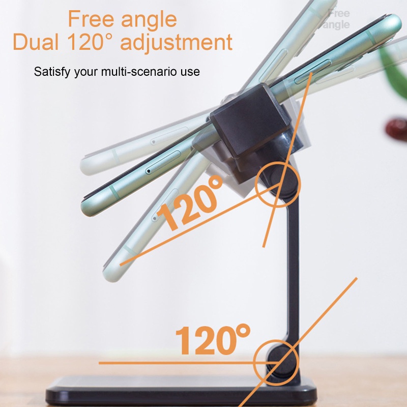 Bộ 2 Giá Đỡ Điện Thoại Đa Năng Xoay 360 Độ Tiện Dụng