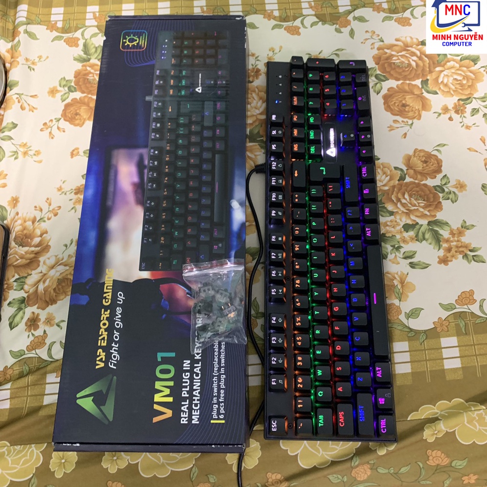 Bàn phím Cơ VSP Esport VM01, Bàn phím máy tính cơ cho game thủ