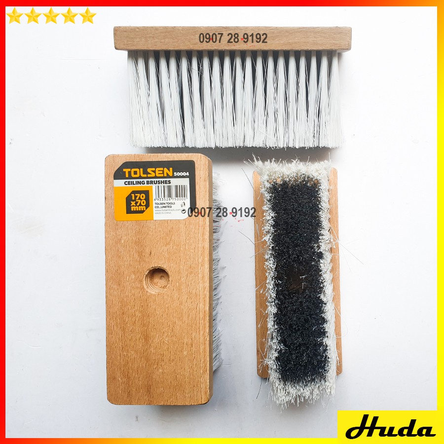 Tolsen Chổi Cước Bảng Lớn 170mm x 70mm Ceiling Brushes