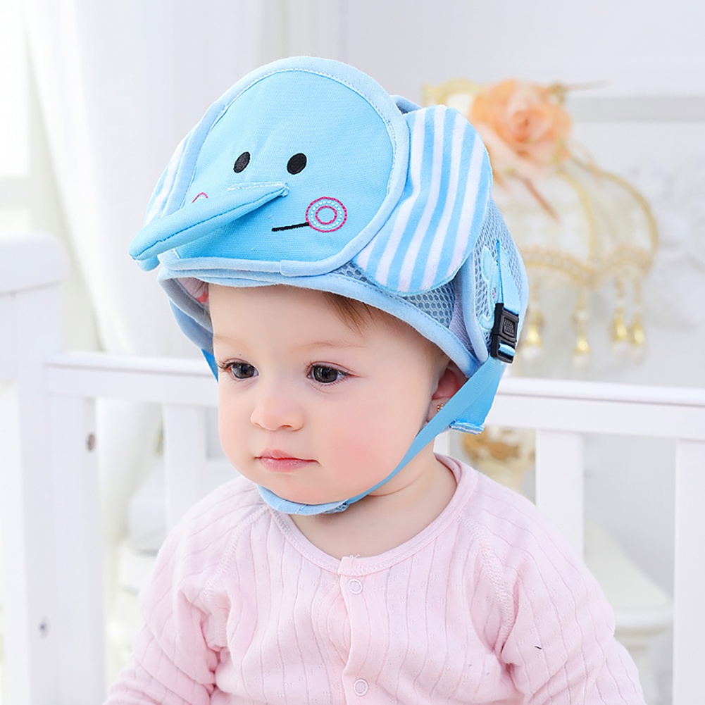 Mũ bảo hiểm bảo vệ đầu chống va chạm cho bé tập đi