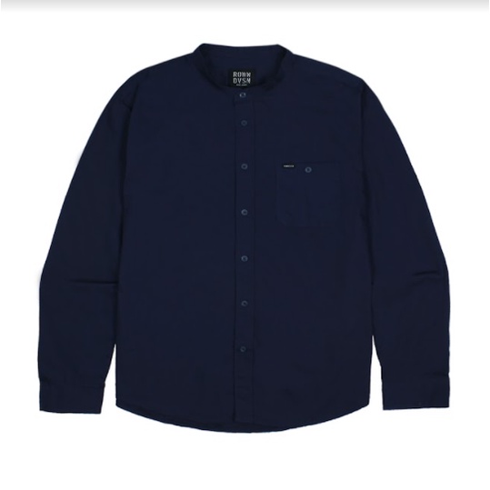 Áo Thun Dài Rowndvsn - Màu Xanh Navy Đậm Rown Division - YS026